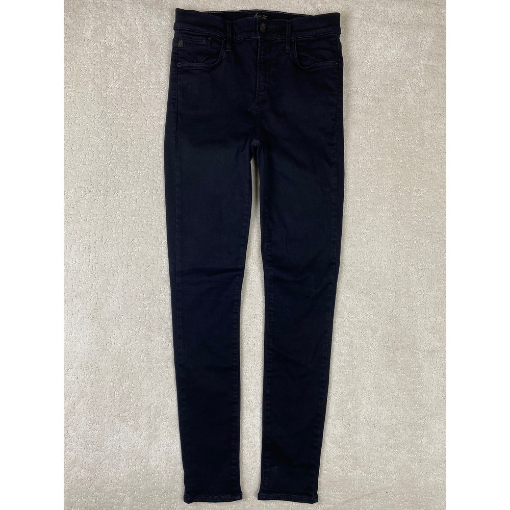 AGOLDE Sophie High Rise Skinny Jeans Womens 29 Black Made‎ in USA Stretch Denim